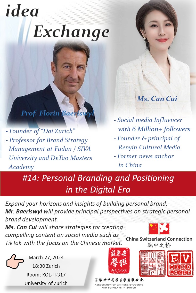 Flyer für die Veranstaltung Idea Exchange Personal Branding